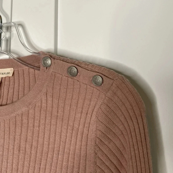 REBECCA TAYLOR Ribbed Sweater - Picture 3 of 8